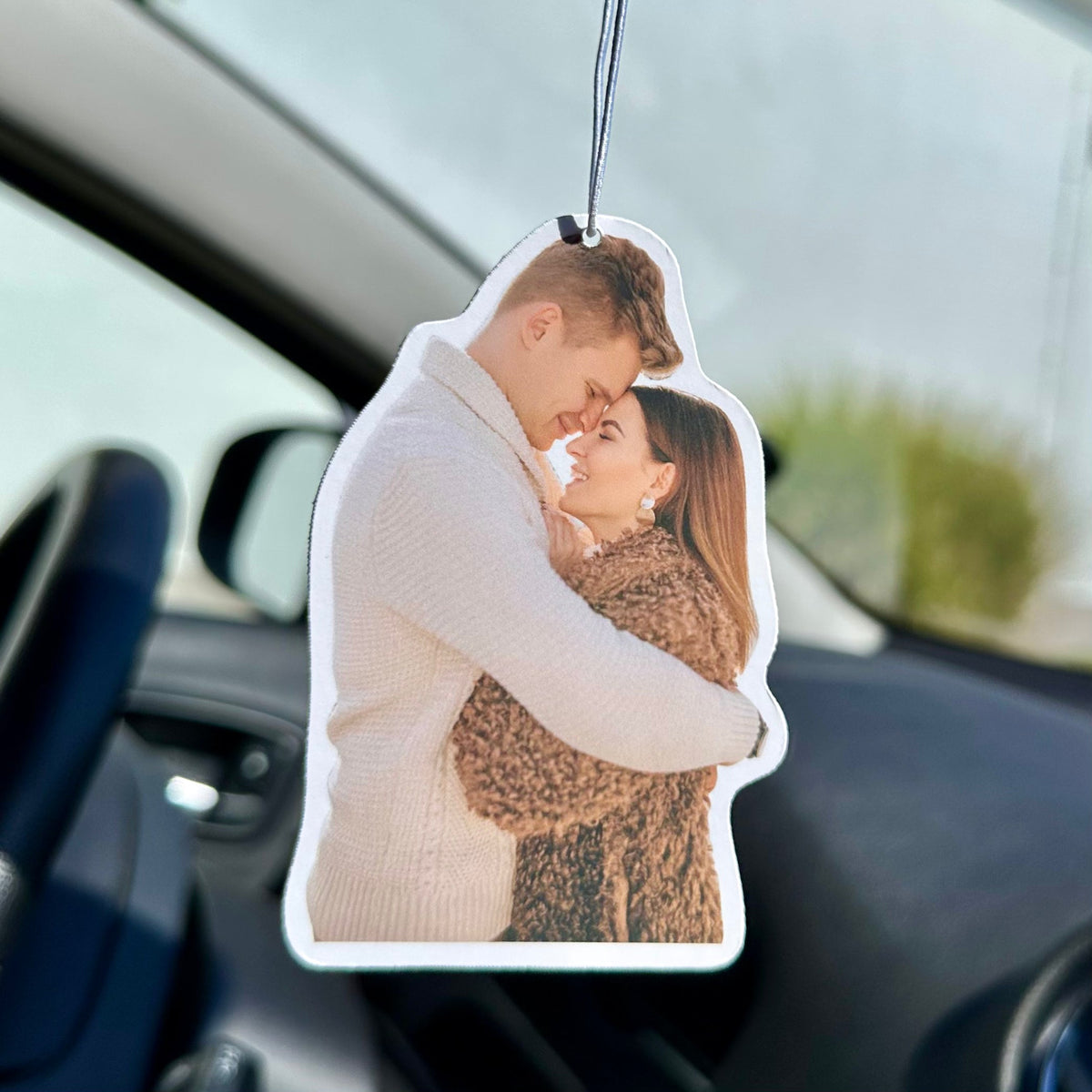 Personalized Car Air Freshener With Your Photo