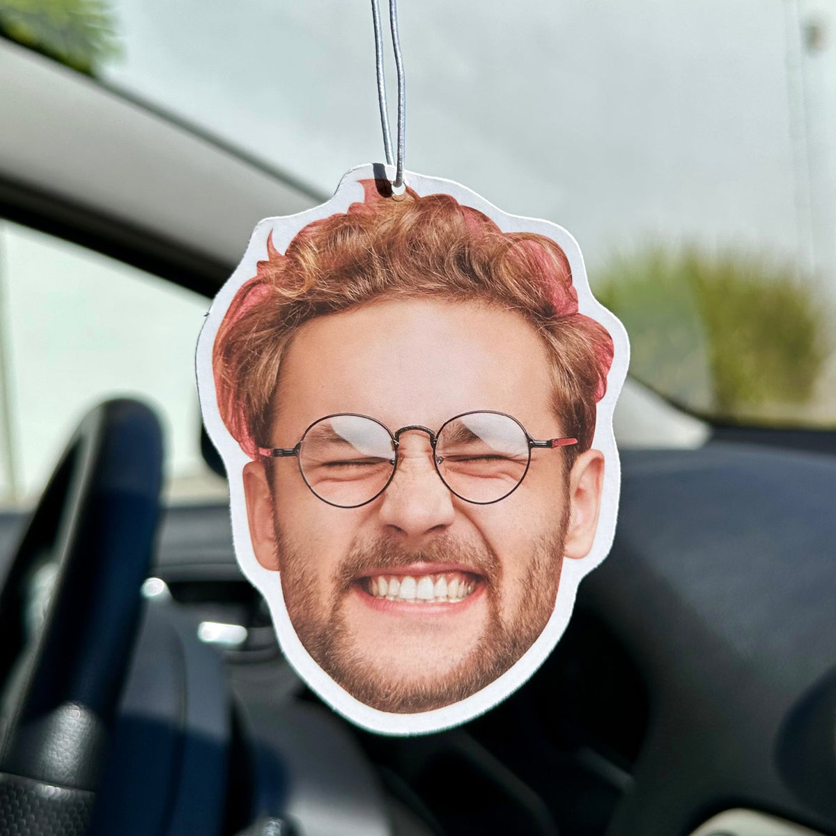 Personalized Car Air Freshener With Your Photo